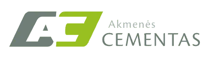 Akmenės cementas Logotipas