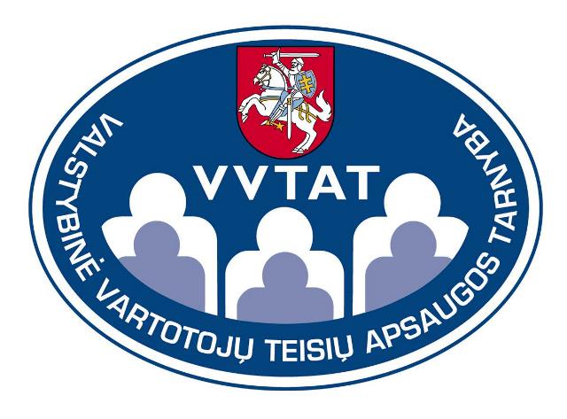 VALSTYBINĖ VARTOTOJŲ TEISIŲ APSAUGOS TARNYBA Logotipas